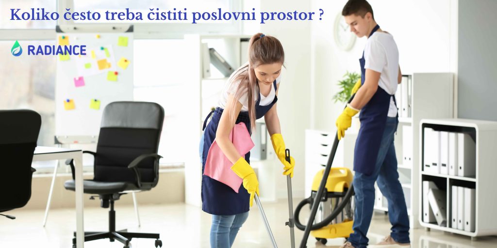 Koliko često treba čistiti poslovni prostor – stručni vodič