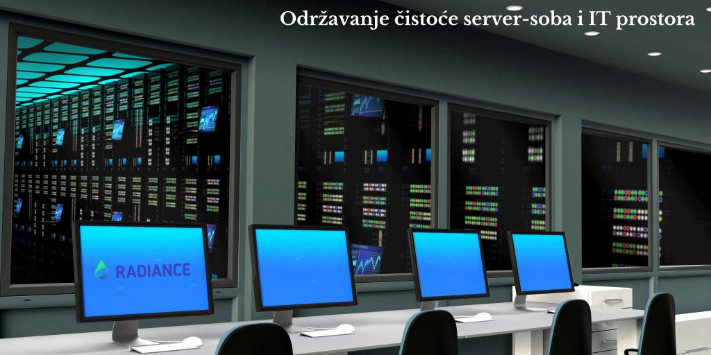 Održavanje čistoće server-soba i IT prostora