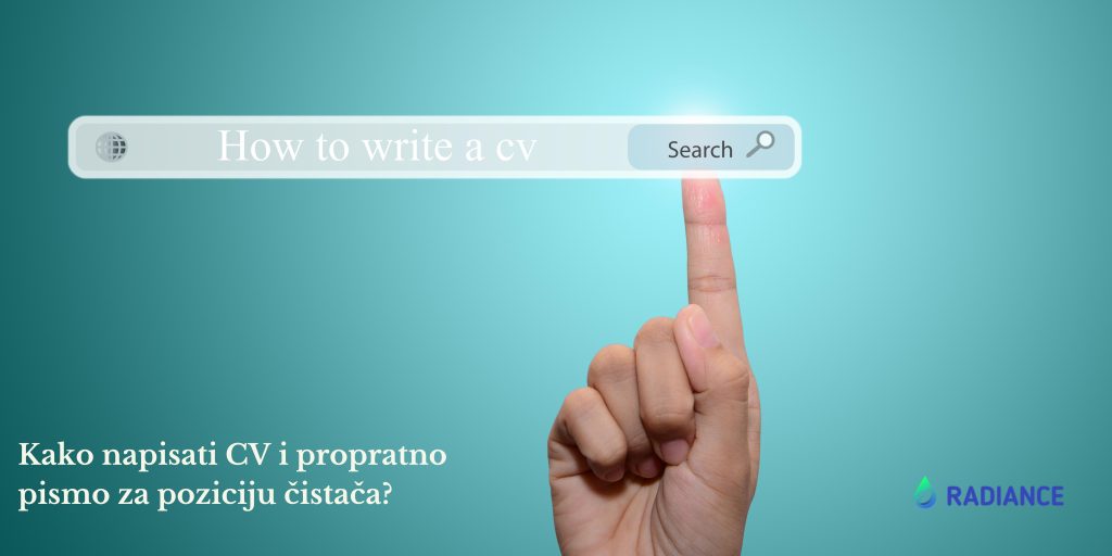 Korak po korak: Kako napisati CV i propratno pismo za poziciju čistača